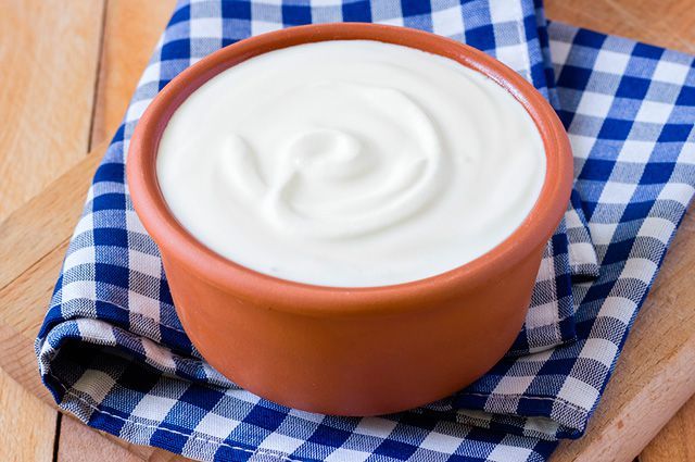 Катык — блюдо Татарская кухни в ресторане Малахитница